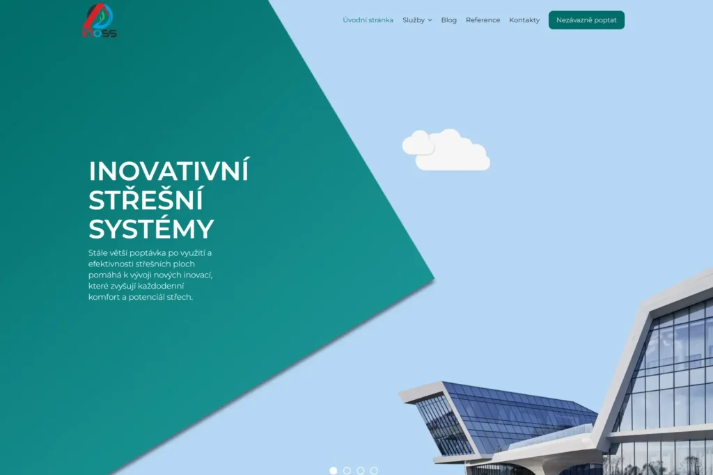 Webové stránky - Innovative Roofing Systems